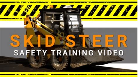 skid steer safety video|free skid steer certification online.